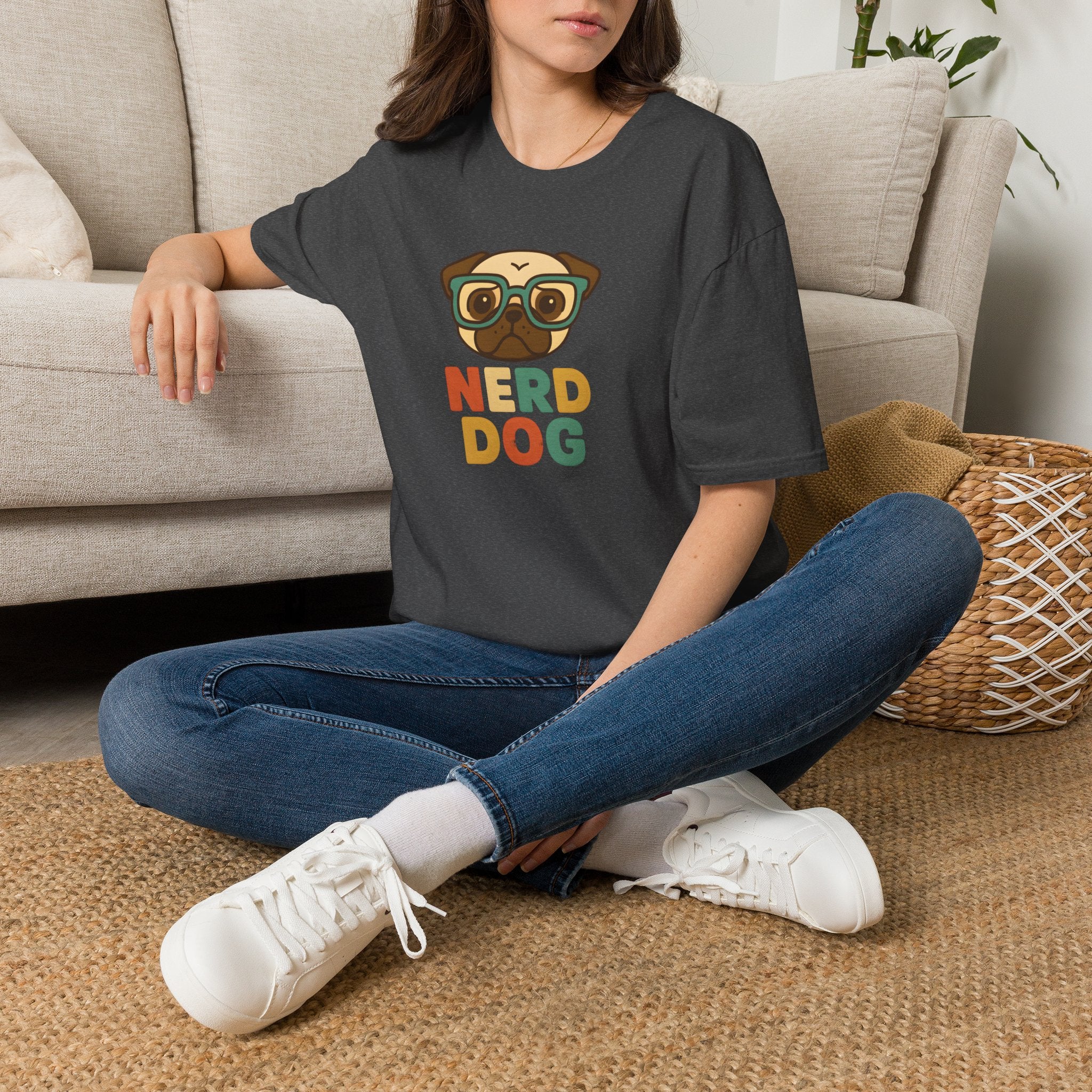 Nerdy Dog Logo T-Shirt