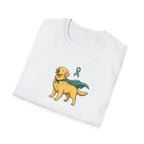 Hero Golden Retriever Awareness Ribbon Unisex T-Shirt