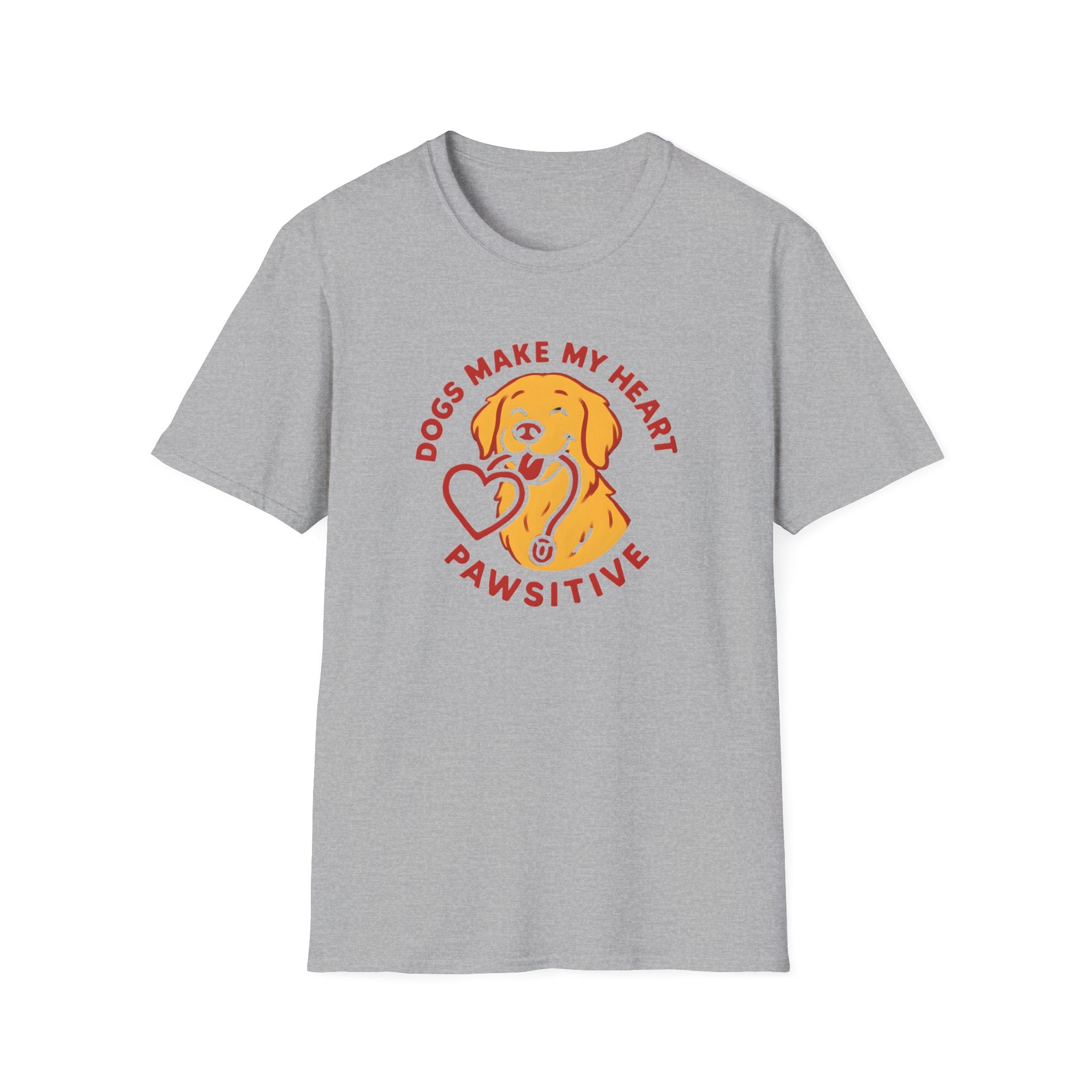 Dogs Make Heart Pawsitive T-Shirt