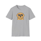 Cool Golden Retriever Unisex T-Shirt – Hip Hop Dog Graphic Tee