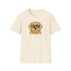Cool Golden Retriever Unisex T-Shirt – Hip Hop Dog Graphic Tee