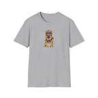 Patriotic German Shepherd Unisex T-Shirt – USA Flag Dog Graphic Tee
