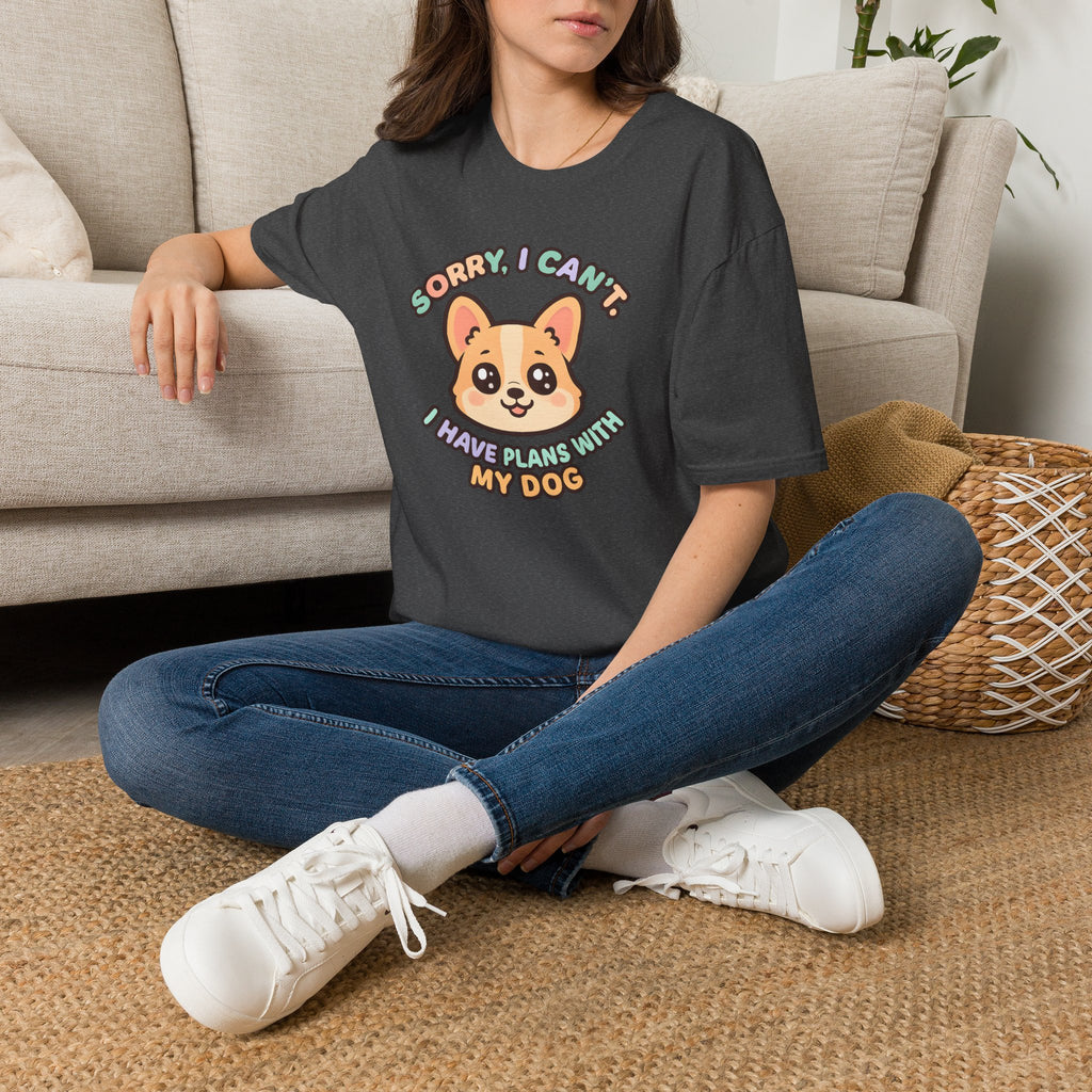 Plans With My Dog T-Shirt