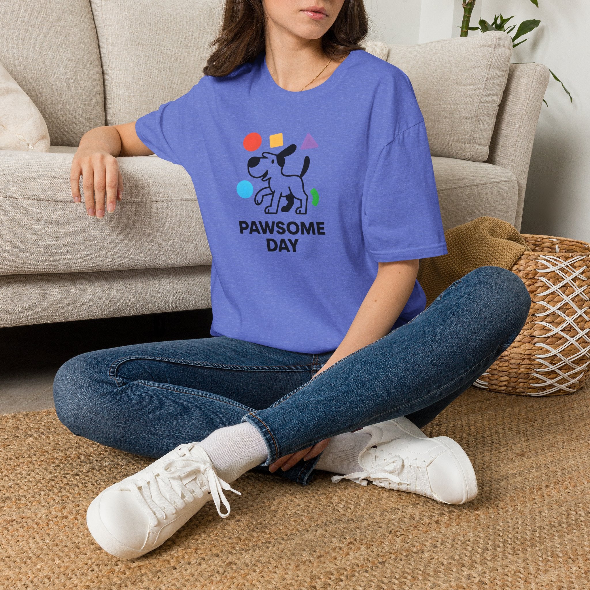 Unicorn with colorful shapes T-Shirt