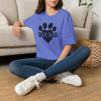 Dark speckled paw print T-Shirt