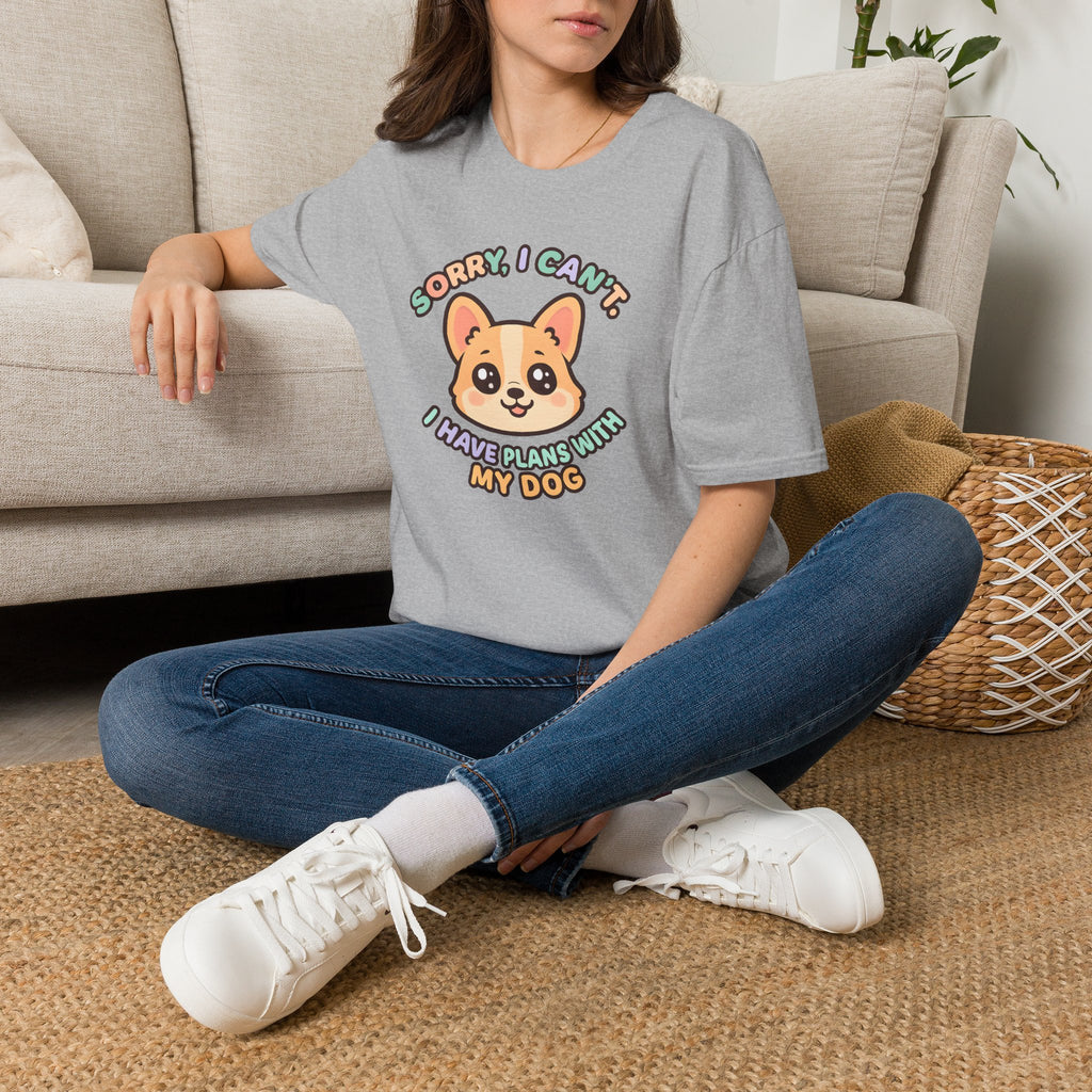 Plans With My Dog T-Shirt