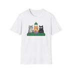 Cats Playing Poker Graphic T-Shirt | Funny Vintage Aesthetic Unisex Tee