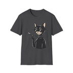 Cool Cat with Sunglasses T-Shirt — Retro Smoking Cat Graphic Tee