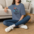 Unicorn with colorful shapes T-Shirt