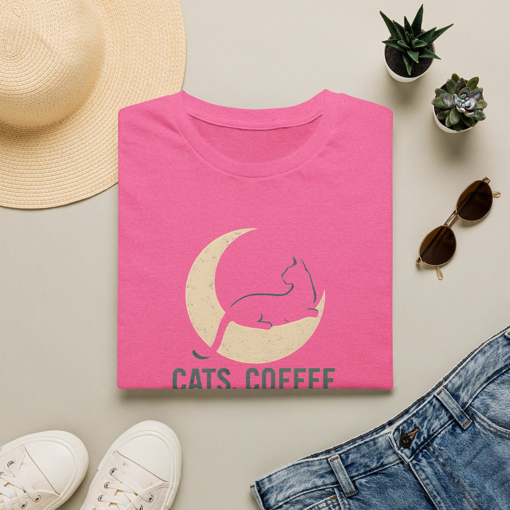 Cats Coffee Quiet Moments T-Shirt