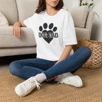 Dark speckled paw print T-Shirt