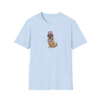 Patriotic German Shepherd Unisex T-Shirt | 4th of July American Flag Dog Graphic Tee