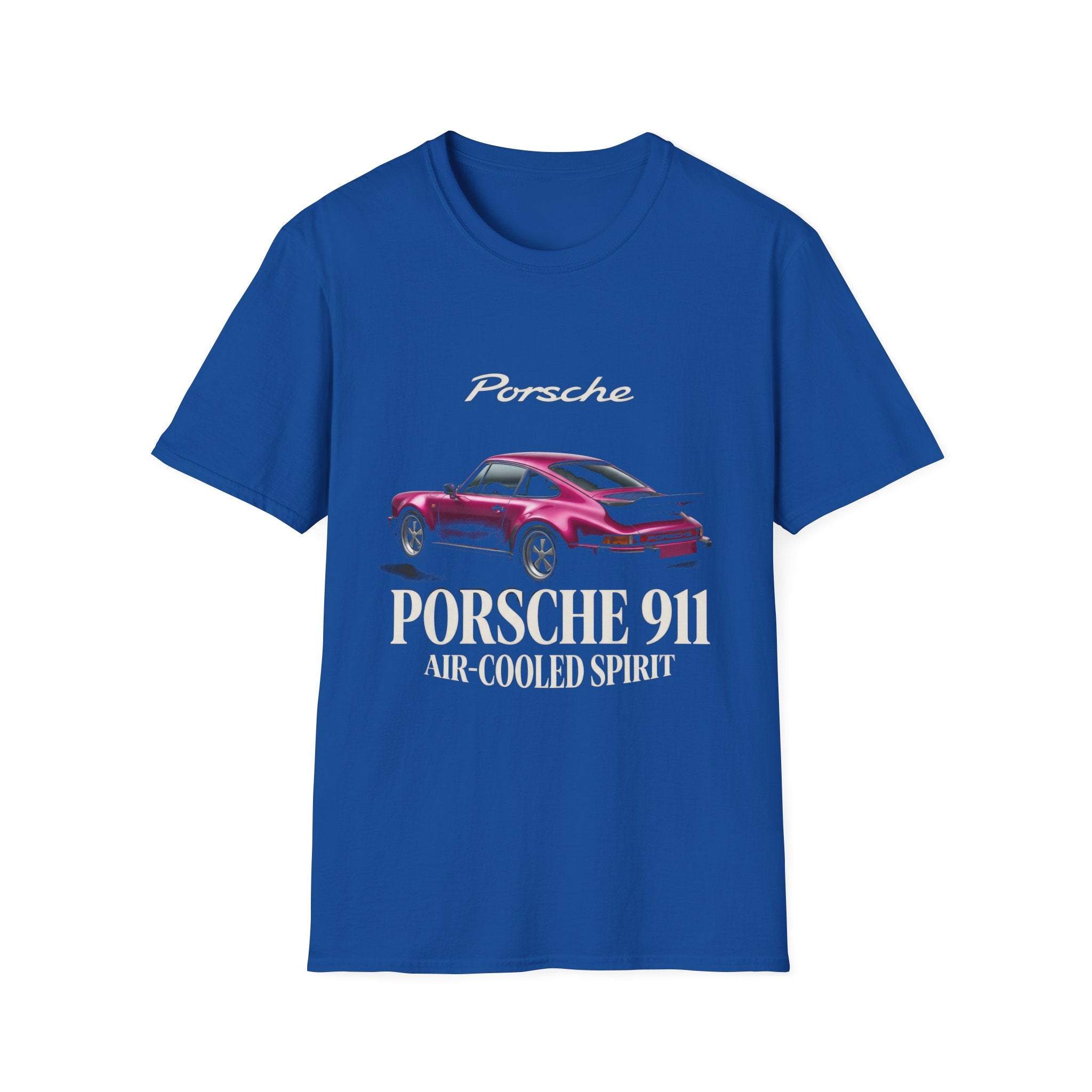 Porsche 911 Air-Cooled Spirit Graphic T-Shirt - Classic Sports Car Apparel