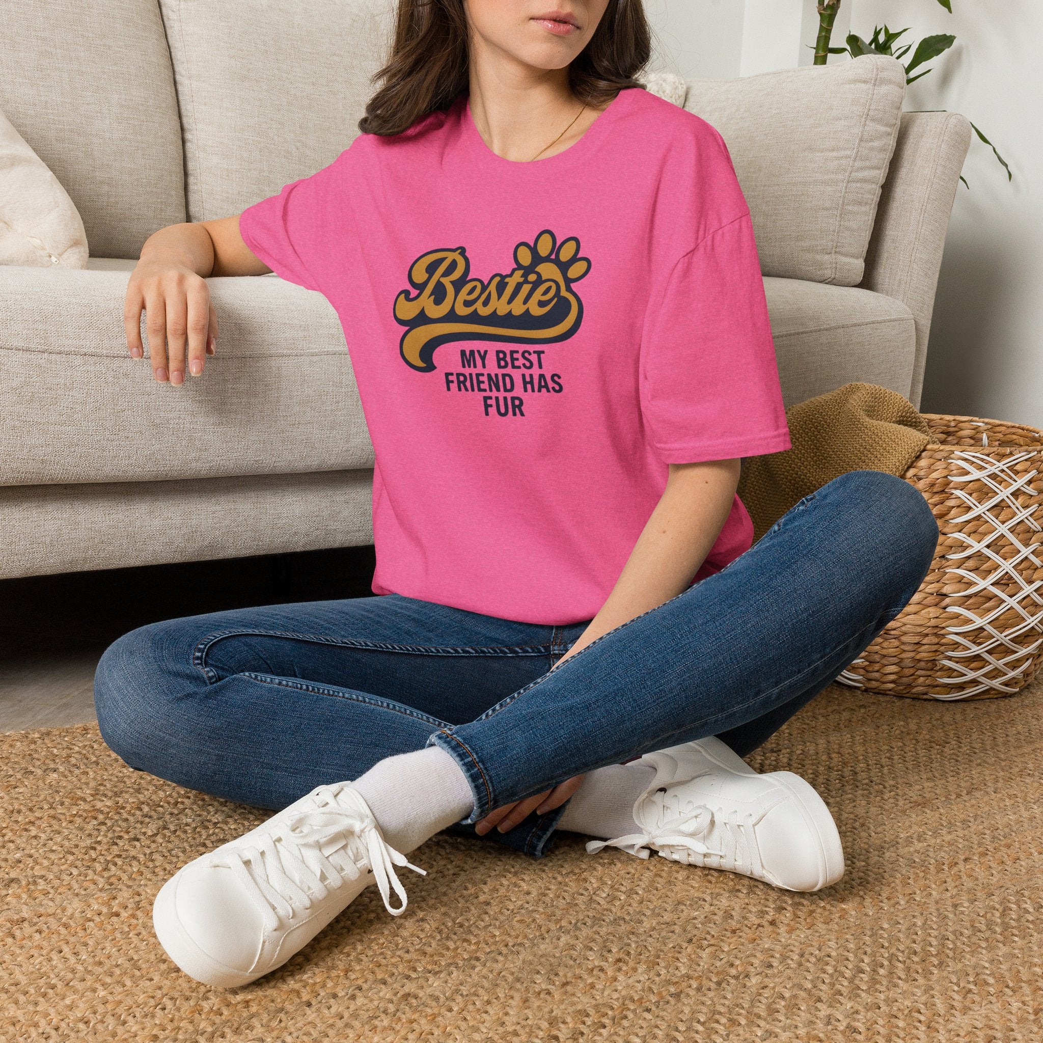 Bestie Fur Friend T-Shirt