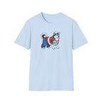 Funny Hip Hop Malamute Graphic T-Shirt | 90s Streetwear Dog Unisex Tee