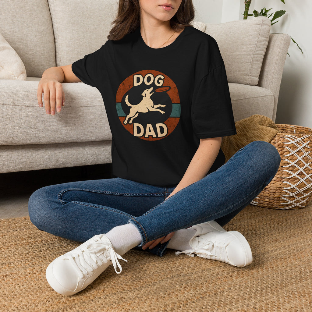 Dog Dad Badge T-Shirt