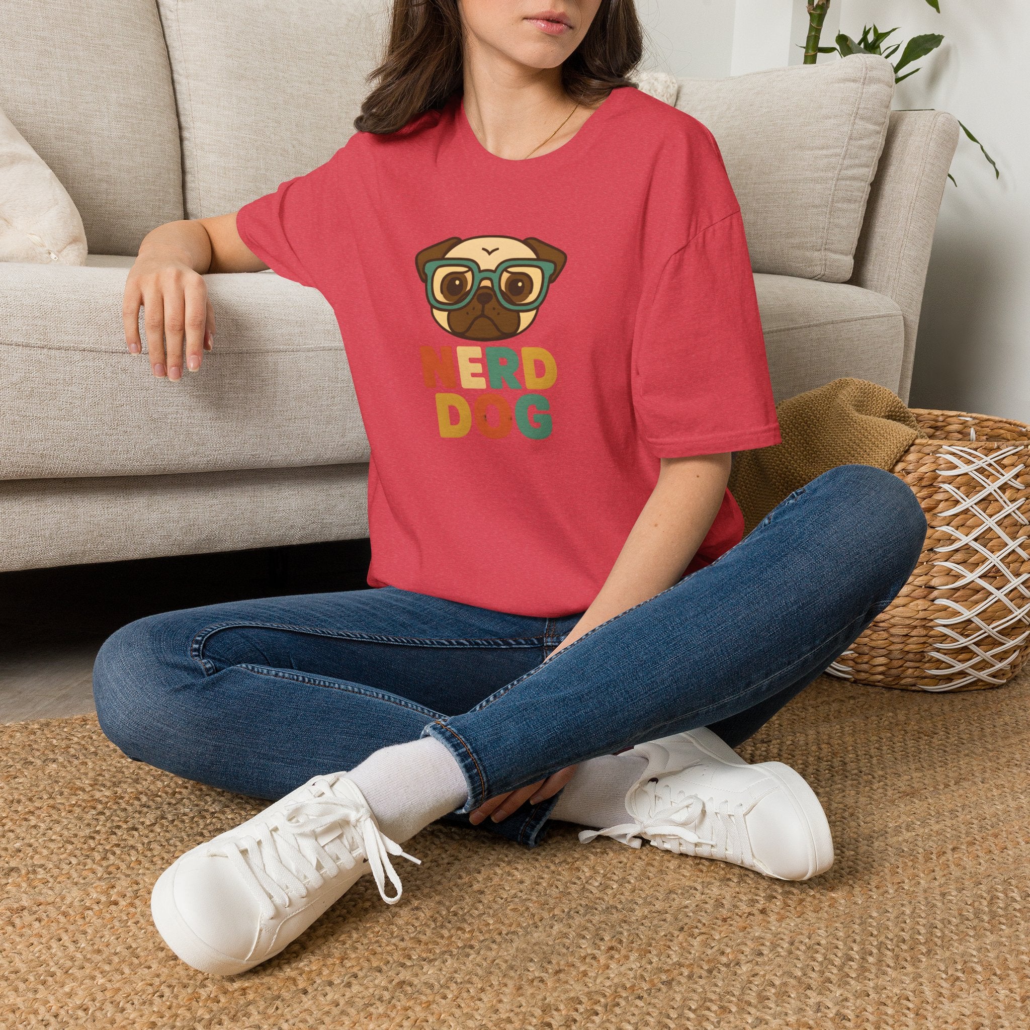 Nerdy Dog Logo T-Shirt