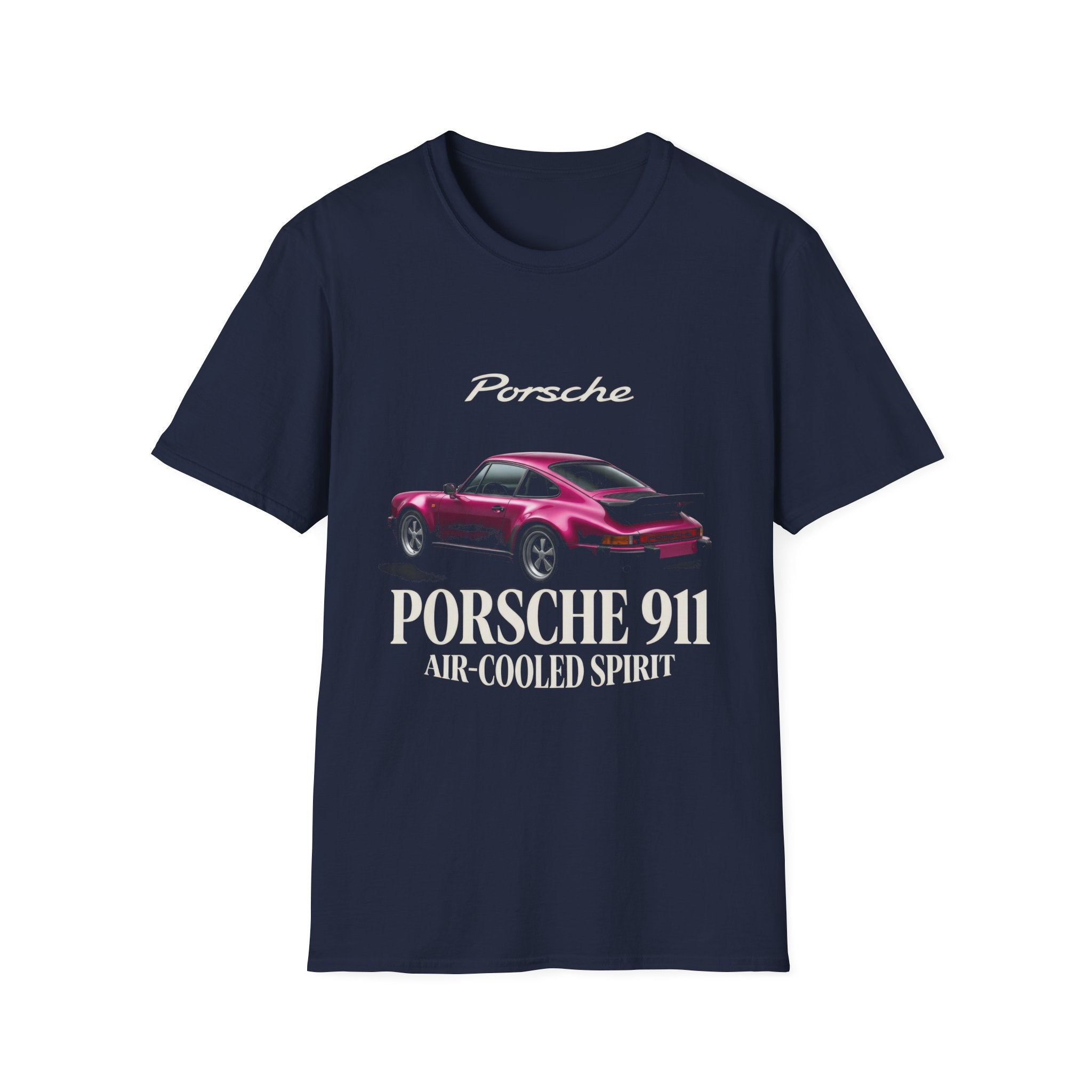 Porsche 911 Air-Cooled Spirit Graphic T-Shirt - Classic Sports Car Apparel