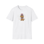 Patriotic Golden Retriever Unisex T-Shirt – 4th of July Dog Graphic Tee