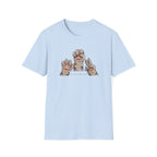 Funny Cat Paws Rock Paper Scissors Unisex T-Shirt - Cute Cat Beans Graphic Tee