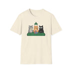 Cats Playing Poker Graphic T-Shirt | Funny Vintage Aesthetic Unisex Tee