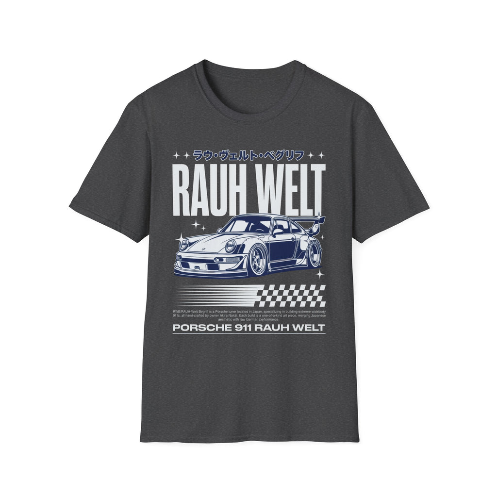 Rauh Welt Porsche 911 JDM T-Shirt - RWB Japanese Streetwear Graphic Tee