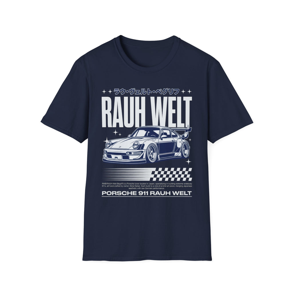 Rauh Welt Porsche 911 JDM T-Shirt - RWB Japanese Streetwear Graphic Tee