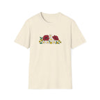 Floral Bouquet Unisex T-Shirt – Poppies and Daisies Graphic Tee