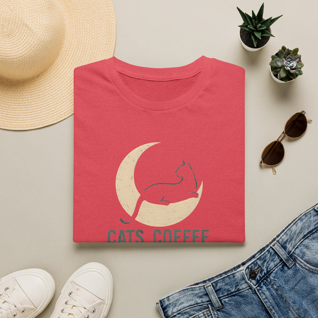 Cats Coffee Quiet Moments T-Shirt
