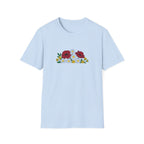 Floral Bouquet Unisex T-Shirt – Poppies and Daisies Graphic Tee