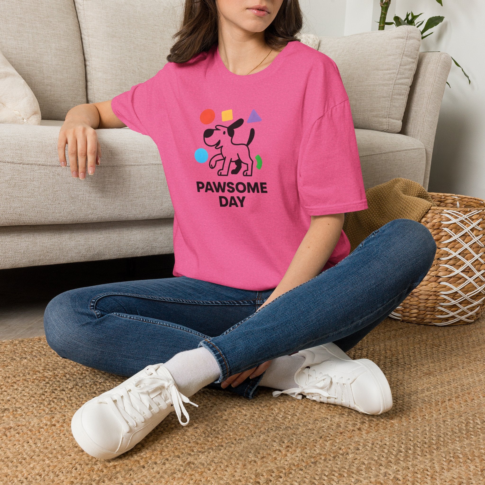 Unicorn with colorful shapes T-Shirt