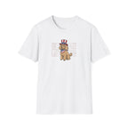 Patriotic Poodle Unisex T-Shirt – 4th of July Dog Graphic Tee
