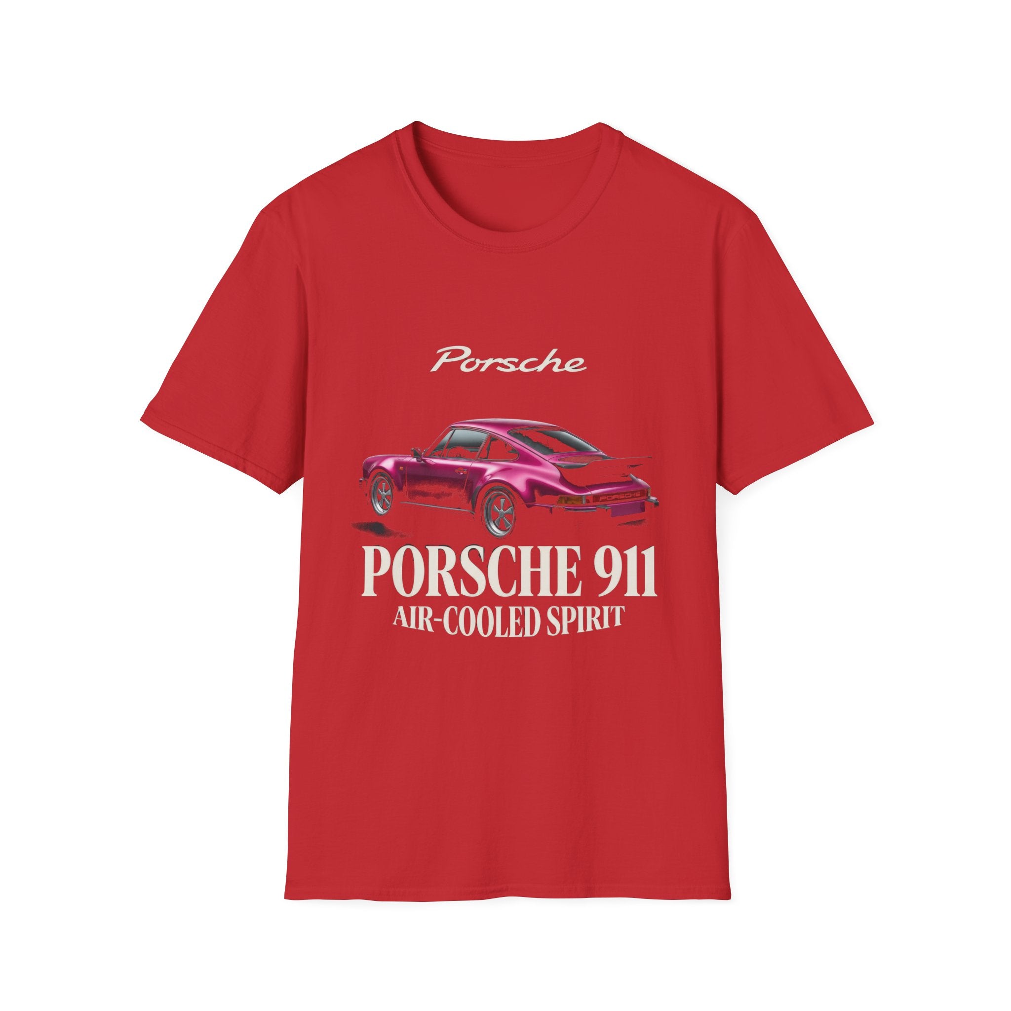 Porsche 911 Air-Cooled Spirit Graphic T-Shirt - Classic Sports Car Apparel