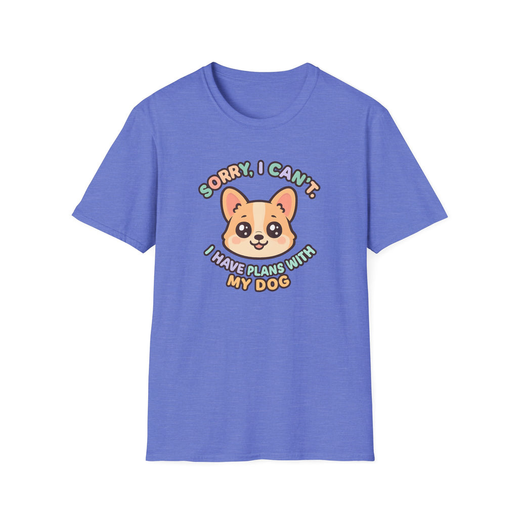 Plans With My Dog T-Shirt
