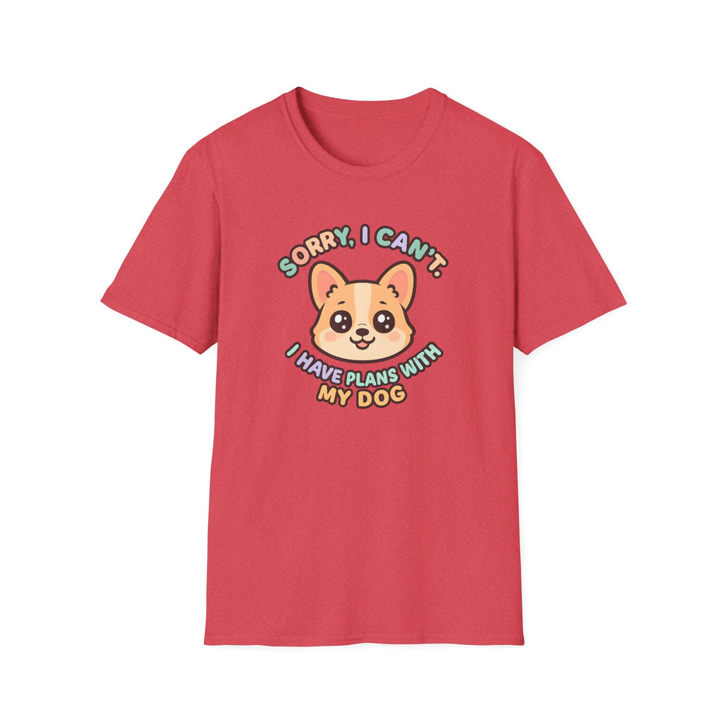 Plans With My Dog T-Shirt
