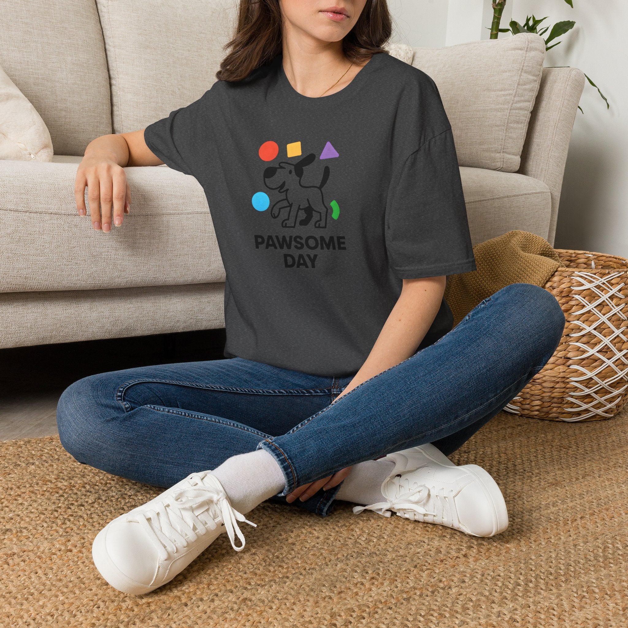 Unicorn with colorful shapes T-Shirt