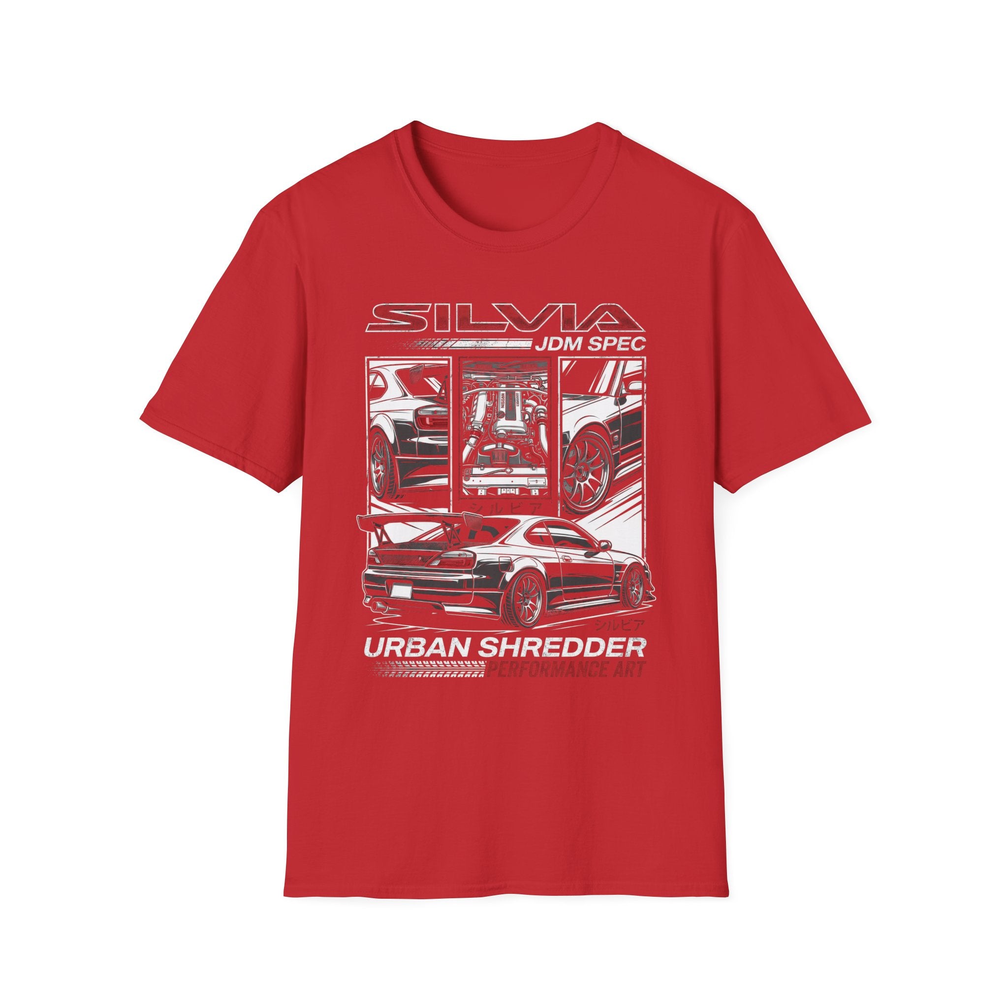 Nissan Silvia S15 JDM Graphic T-Shirt - Urban Shredder Drift Tee