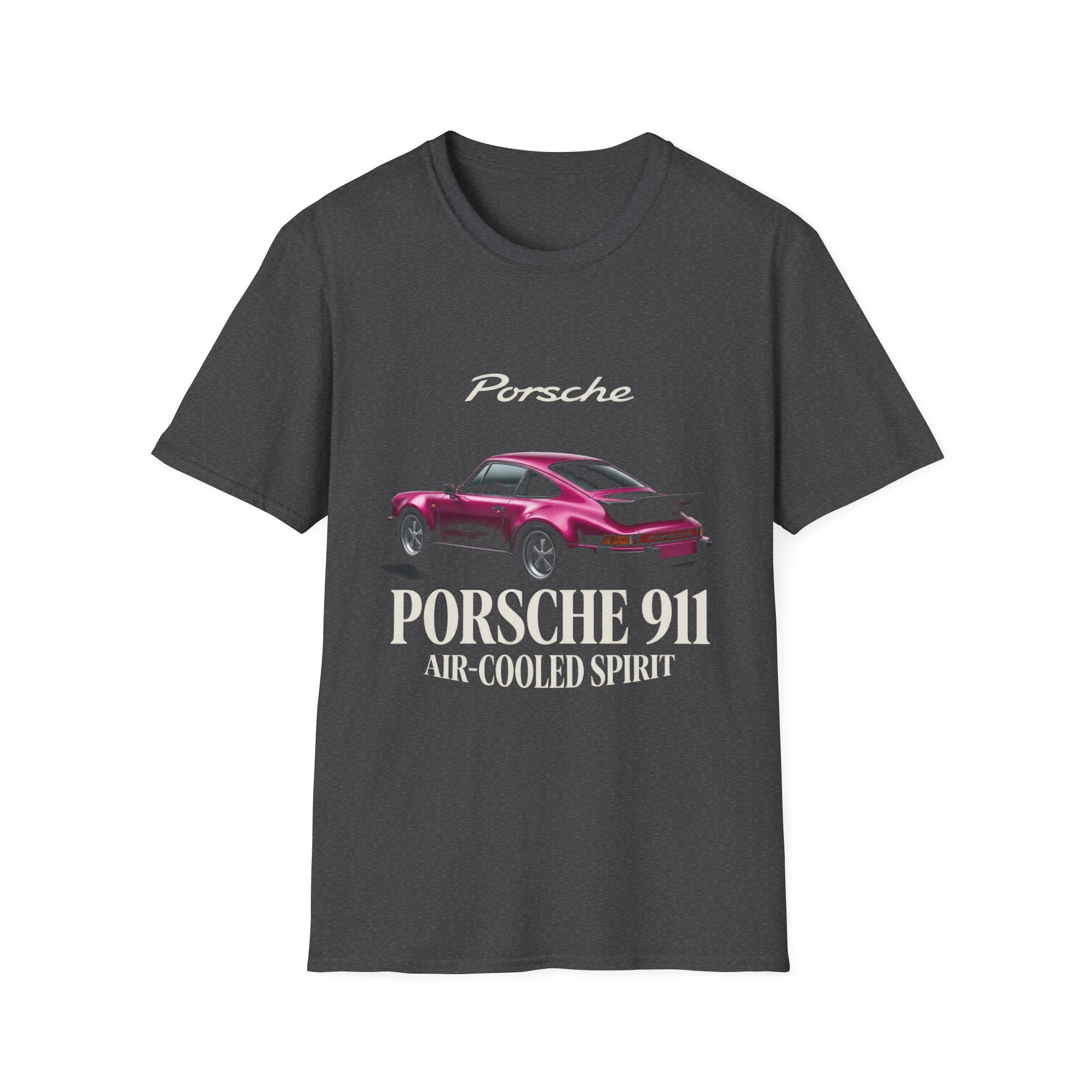 Porsche 911 Air-Cooled Spirit Graphic T-Shirt - Classic Sports Car Apparel