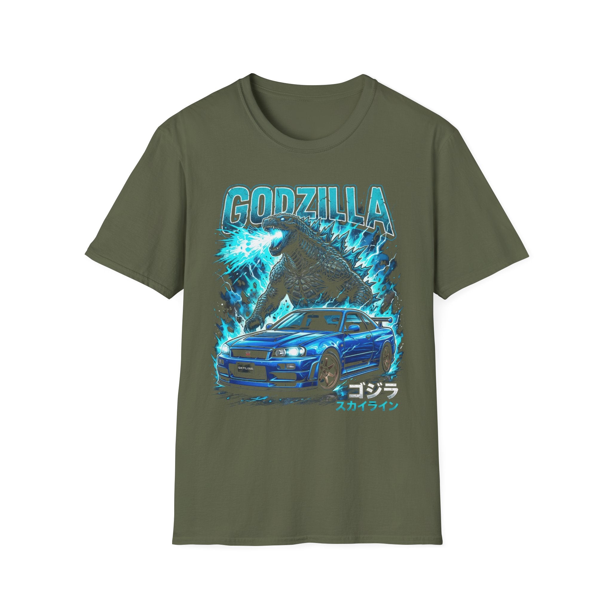 Nissan Skyline GT-R R34 "Godzilla" JDM Graphic T-Shirt