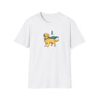 Hero Golden Retriever Awareness Ribbon Unisex T-Shirt