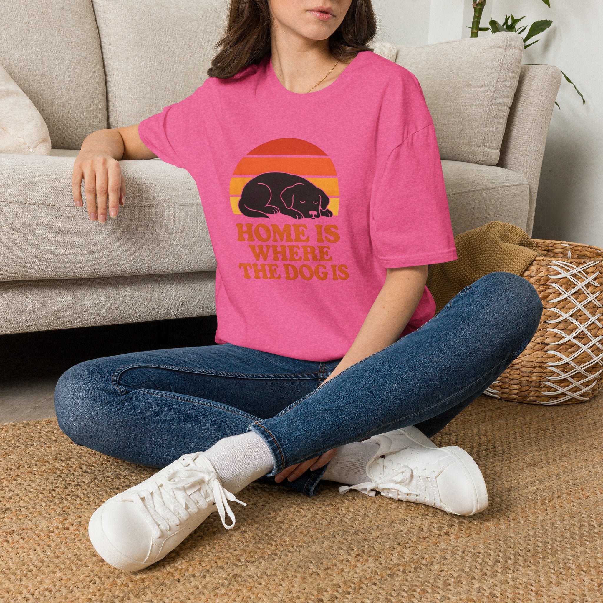 Sleeping Dog at Home T-Shirt