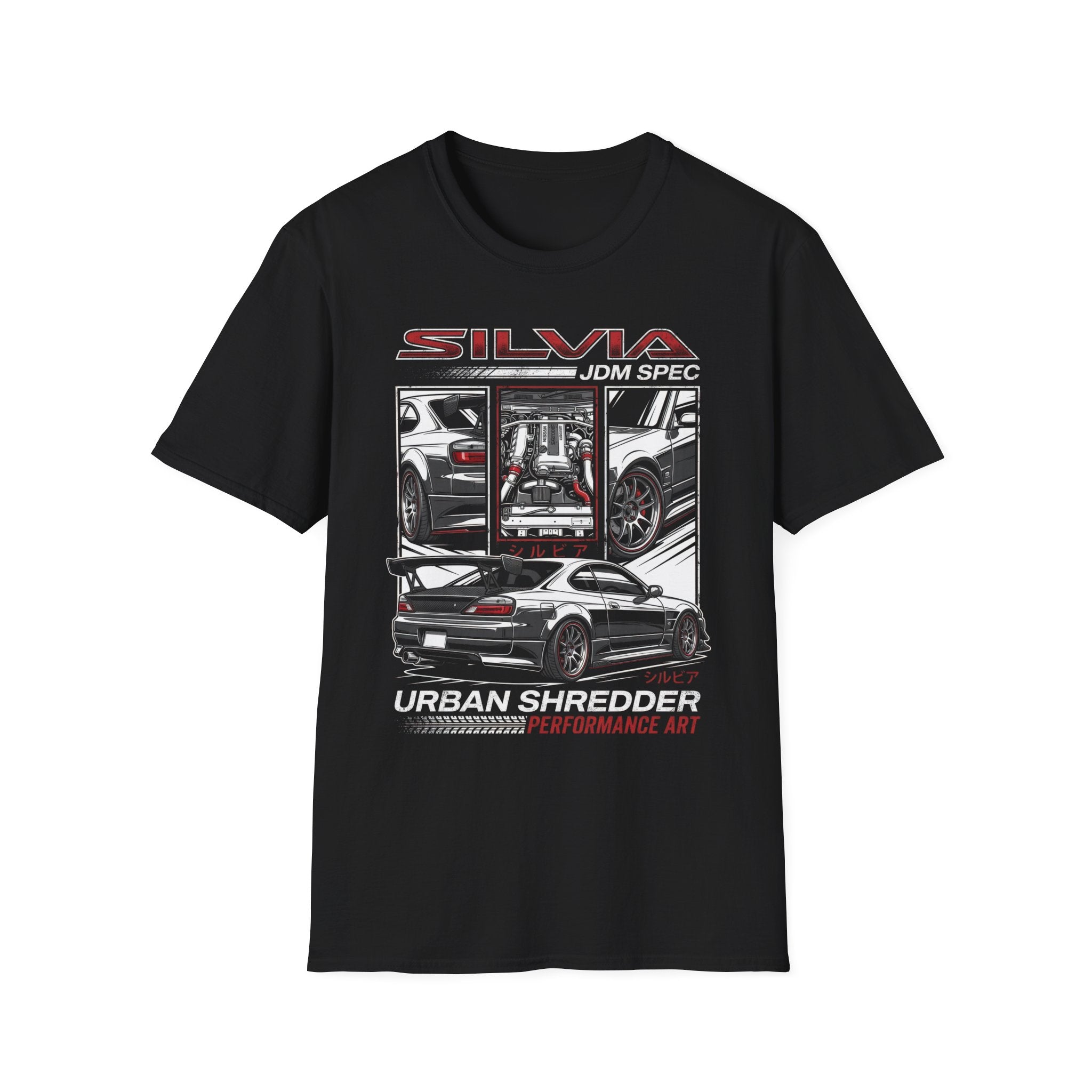Nissan Silvia S15 JDM Graphic T-Shirt - Urban Shredder Drift Tee
